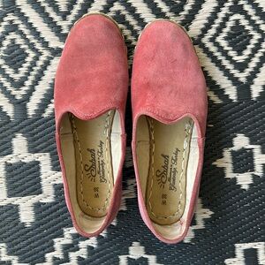 Sabah Pink Suede Shoes